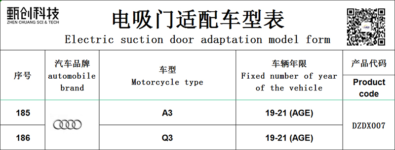 Audi electric suction door-007