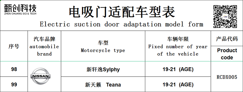 Nissan electric suction door-005