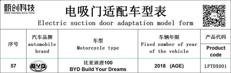 BYD electric suction door-001